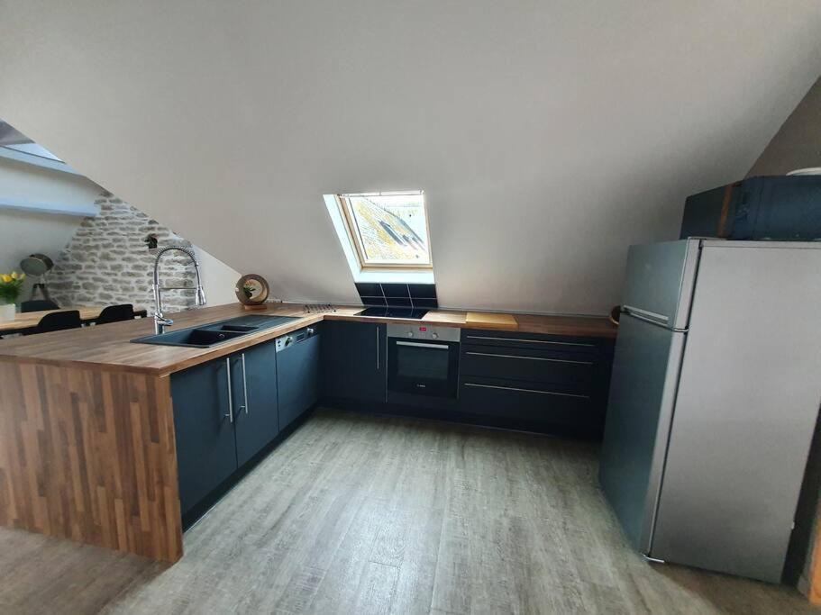 Charmant Appartement Proche Commerces Et Plages Guilvinec Esterno foto