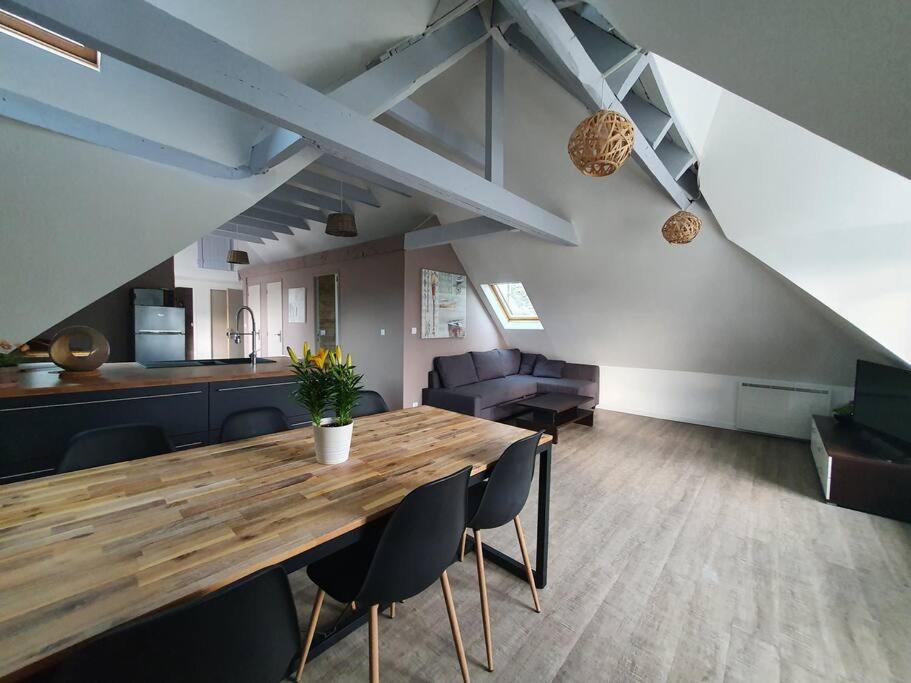 Charmant Appartement Proche Commerces Et Plages Guilvinec Esterno foto